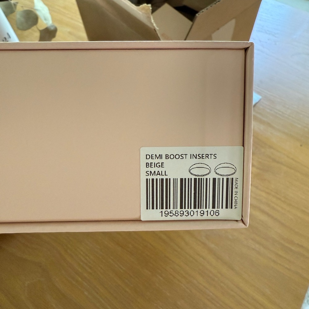 Boomba Beige Demi Boost Inserts